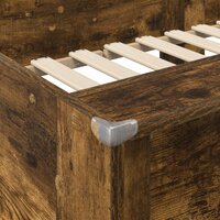 Stapelbed voor Kinderen Gerookt eiken 80 x 200 cm Bewerkt hout 8