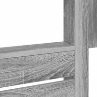 Stapelbed voor Kinderen Grijs Sonoma 80 x 200 cm Bewerkt hout 9