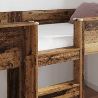 Stapelbed voor Kinderen Oudhout 90 x 200 cm Bewerkt hout 3