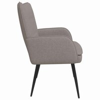 2-Zits Sofa Taupe 115 x 61 x 87 cm Stof 5