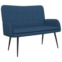 2-Zits Sofa Blauw 115 x 61 x 87 cm Stof 2