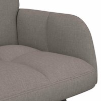 Twee Persoons Sofa Taupe 115 x 61 x 87 cm Stof 7