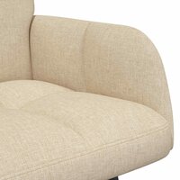 Twee Persoons Sofa Cr&egrave;me 115 x 61 x 87 cm Stof 7
