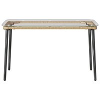 Tuintafel Naturel 80 x 40 x 45 cm poly rattan 4