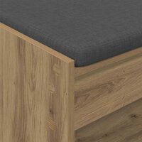 Halbank met kussen met plank Artisan Eik 83 x 38 x 45 cm 8