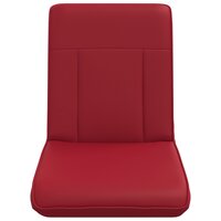 Vloerstoel Wijnrood 50 x 73 x 60 cm Nep Leer 4