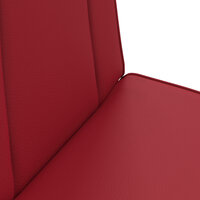 Vloerstoel Wijnrood 50 x 73 x 60 cm Nep Leer 7