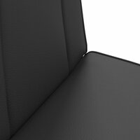 Vloerstoel Zwart 50 x 73 x 60 cm Nep Leer 7