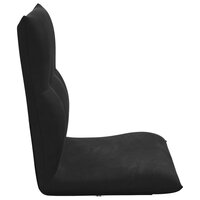 Vloerstoel Zwart 46 x 50 x 61 cm Fluweel 5