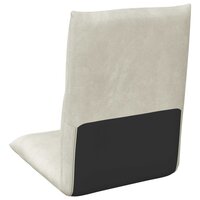 Vloerstoel Cr&egrave;me 46 x 50 x 61 cm Fluweel 6