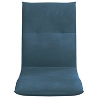 Vloerstoel Blauw 46 x 50 x 61 cm Fluweel 4