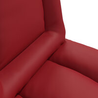 Vloerstoel Wijnrood 55 x 61 x 70 cm Nep Leer 7