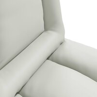 Vloerstoel Wit 55 x 61 x 70 cm Nep Leer 7