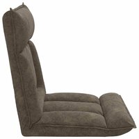 Vloerstoel Donkergrijs 55 x 61 x 70 cm Stof 5