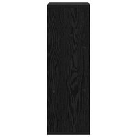 Dressoir met lade Zwart Eiken 25,5 x 22 x 69,5 cm 6