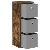 Dressoir met lade Gerookt eiken 25,5 x 22 x 69,5 cm 4