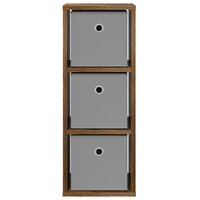 Dressoir met lade Gerookt eiken 25,5 x 22 x 69,5 cm 5