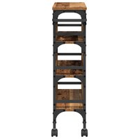 Keukentrolley Oud Hout 53 x 20 x 76 cm Bewerkt hout 7