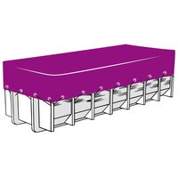 Aanhangwagennet 3,5x6 m HDPE groen 5