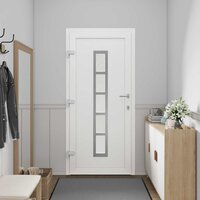 Voordeur Wit 88 x 200 cm PVC 3