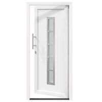 Voordeur Wit 98 x 200 cm PVC 6