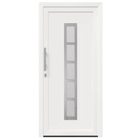 Voordeur Wit 98 x 200 cm PVC 7