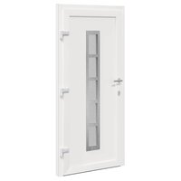 Voordeur Wit 98 x 208 cm PVC 10