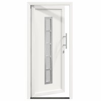 Voordeur Wit 98 x 200 cm PVC 6