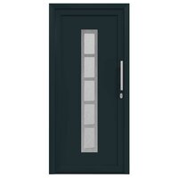 Voordeur Antracietkleurig 108 x 208 cm PVC 7