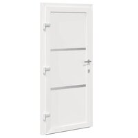 Voordeur Wit 88 x 200 cm PVC 10