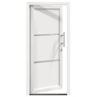 Voordeur Wit 98 x 200 cm PVC 6