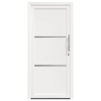 Voordeur Wit 98 x 200 cm PVC 7