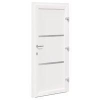 Voordeur Wit 108 x 208 cm PVC 10
