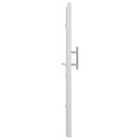 Voordeur Antracietkleurig 98 x 198 cm PVC 9