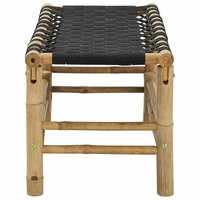Tuinbank Naturel 80 x 38 x 40 cm Bamboe 4