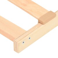 Lattenbodem Bruin 90 x 190 cm Massief beukenhout 5