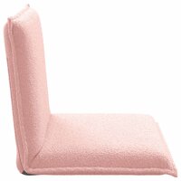 Vloerstoel Roze 54 x 64 x 59 cm Schapenstof 5