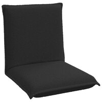 Vloerstoel Zwart 54 x 64 x 59 cm Schapenstof 2
