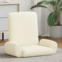 Vloerstoel Cr&egrave;me 68 x 51 x 56 cm Grove Fluweel 3