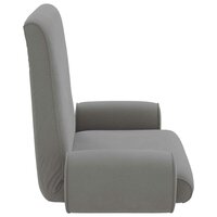 Vloerstoel Donkergrijs 68 x 51 x 56 cm Grove Fluweel 5