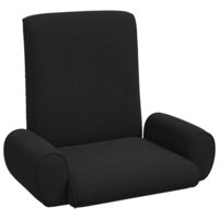 Vloerstoel Zwart 68 x 51 x 56 cm Grove Fluweel 2
