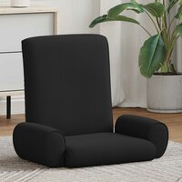 Vloerstoel Zwart 68 x 51 x 56 cm Grove Fluweel 3