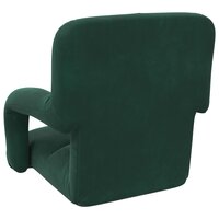 Vloerstoel Donkergroen 58 x 62 x 58 cm Fluweel 6