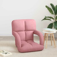 Vloerstoel Roze 58 x 62 x 58 cm Fluweel 3