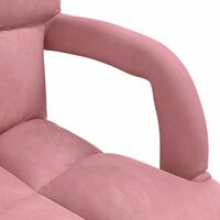 Vloerstoel Roze 58 x 62 x 58 cm Fluweel 7