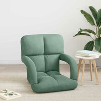 Vloerstoel Zeegroen 58 x 62 x 58 cm Fluweel 3