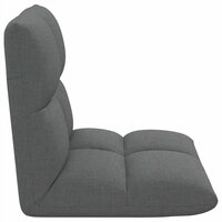 Vloerstoel Donkergrijs 50 x 61 x 57 cm Stof 5