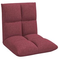 Vloerstoel Wijnrood 50 x 61 x 57 cm Stof 2