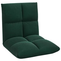 Vloerstoel Donkergroen 50 x 61 x 57 cm Fluweel 2