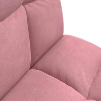 Vloerstoel Roze 50 x 61 x 57 cm Fluweel 7